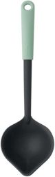 Brabantia Tasty+ Soup Ladle Plus Scraper, Jade Green