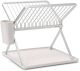 Brabantia SinkSide Foldable Dish Drying Rack, Large - Light Grey